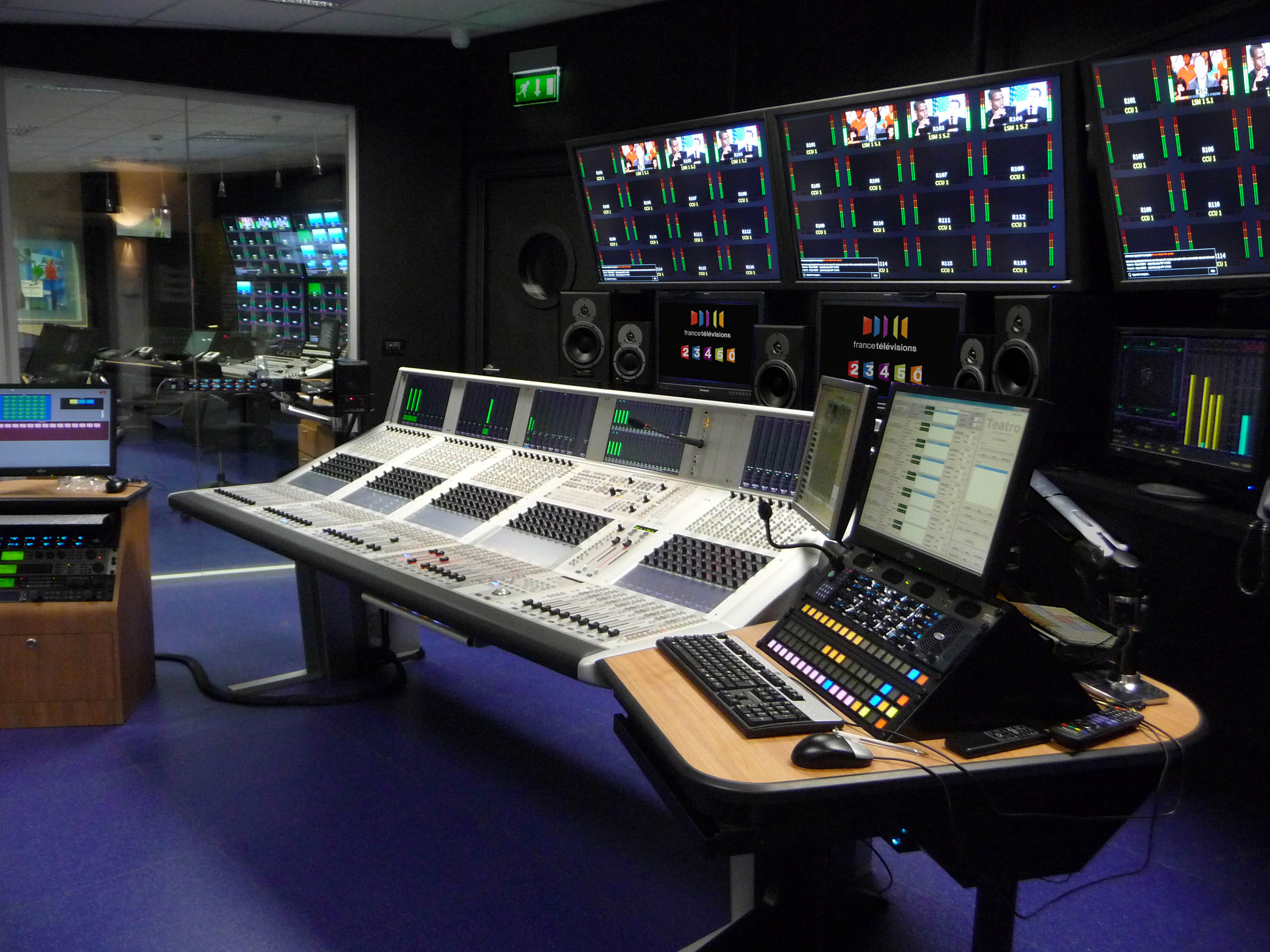 Studio de production TV