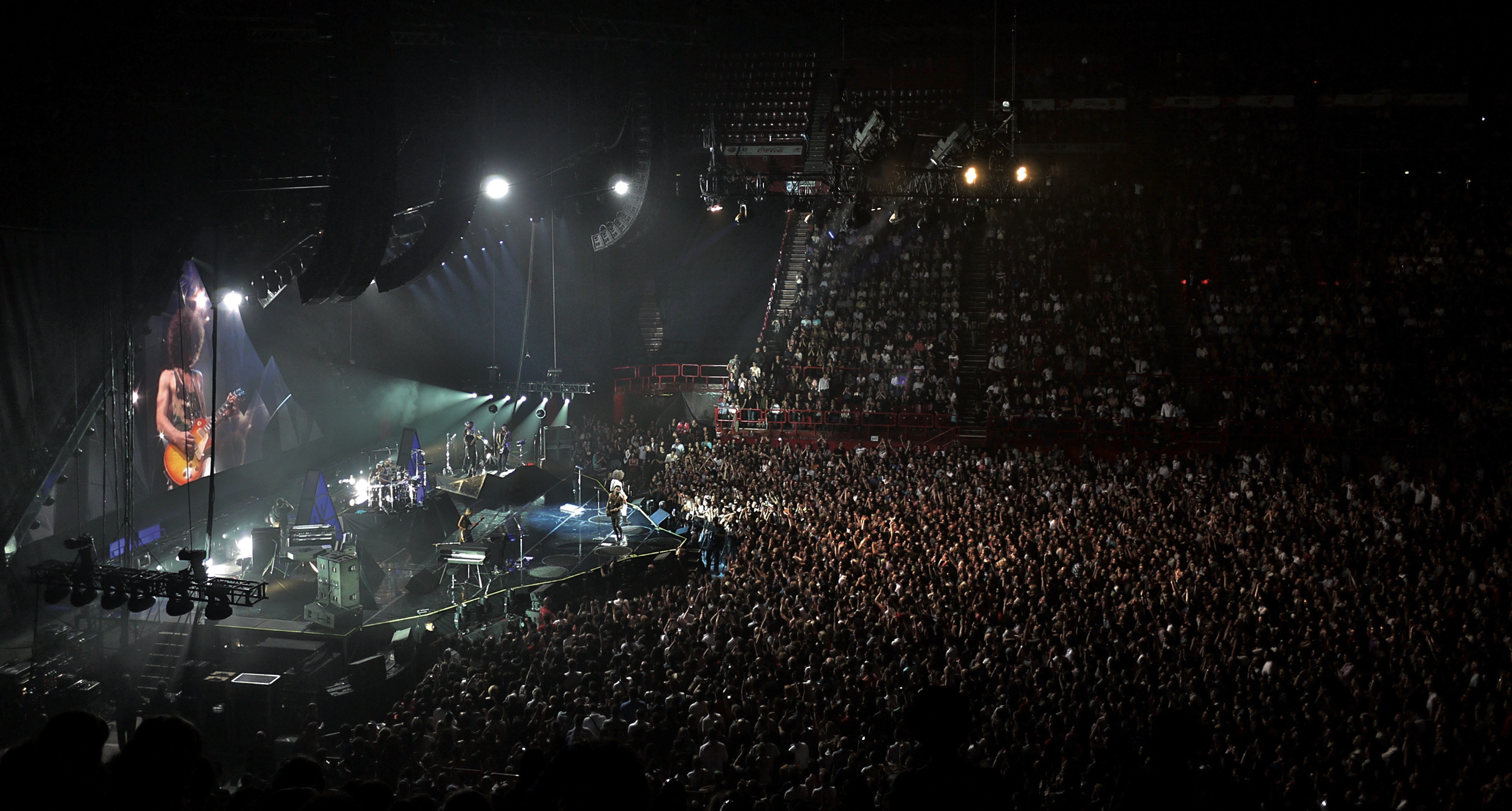 Lenny Kravitz’s show, Bercy